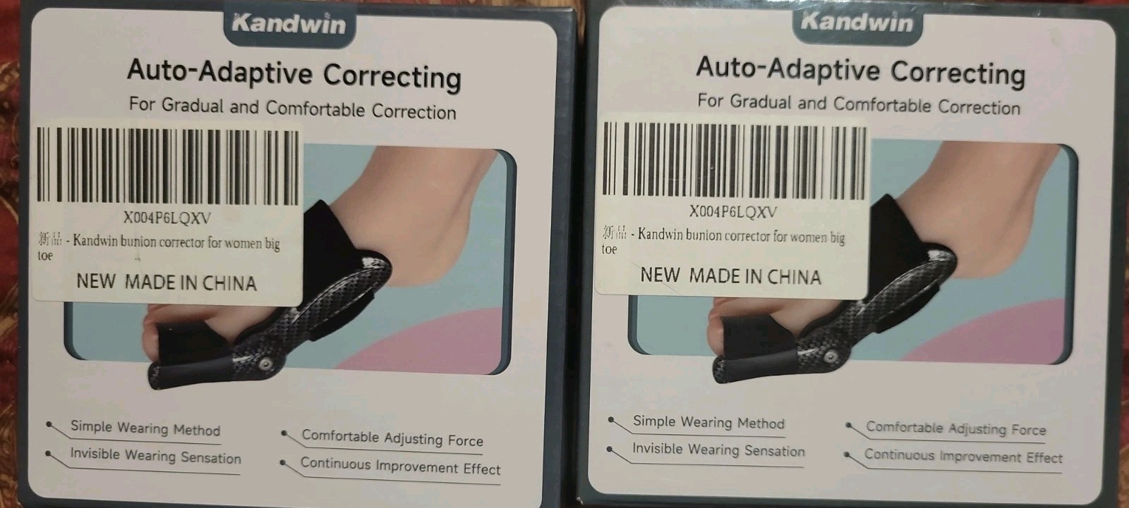 2 Bunion Corrector Splint Adjustable Breathable