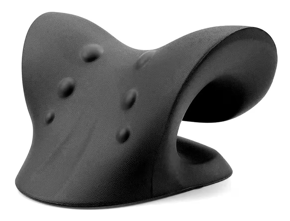 Neck and Shoulder Relaxer, Cervical Traction Device, Chiropractic Pillow Stretch