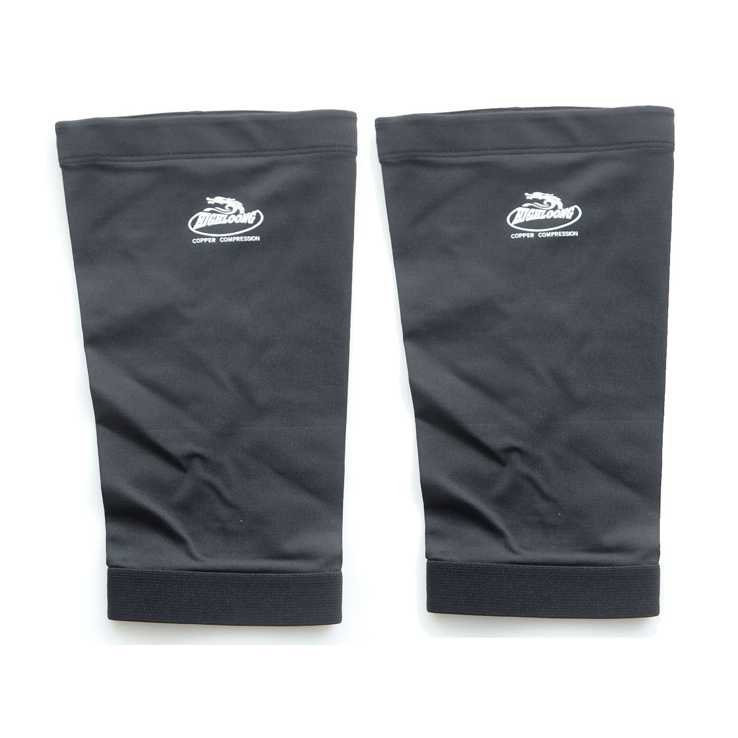 Copper-fused Compression Knee Braces Pretcetion Support Sleeves-2 pcs set S,M,L