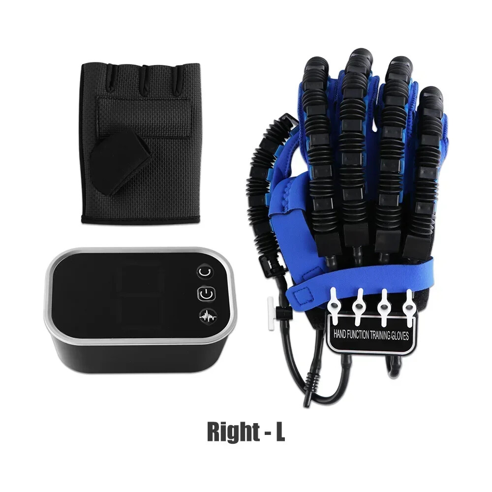 Left & Right Hand Finger Rehabilitation Exerciser Robot Gloves Training Therapy