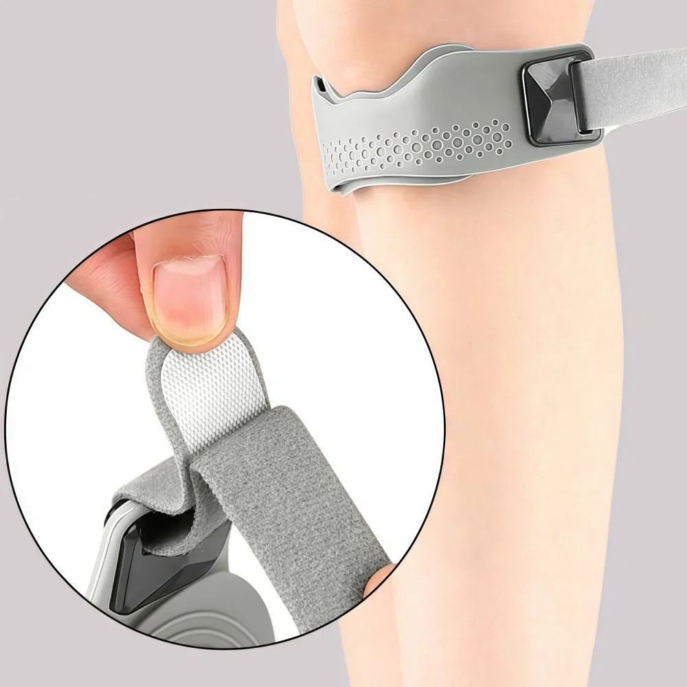 1/2Pcs Silicone Patellar Tendon Support Strap Adjustable Knee Support Pads