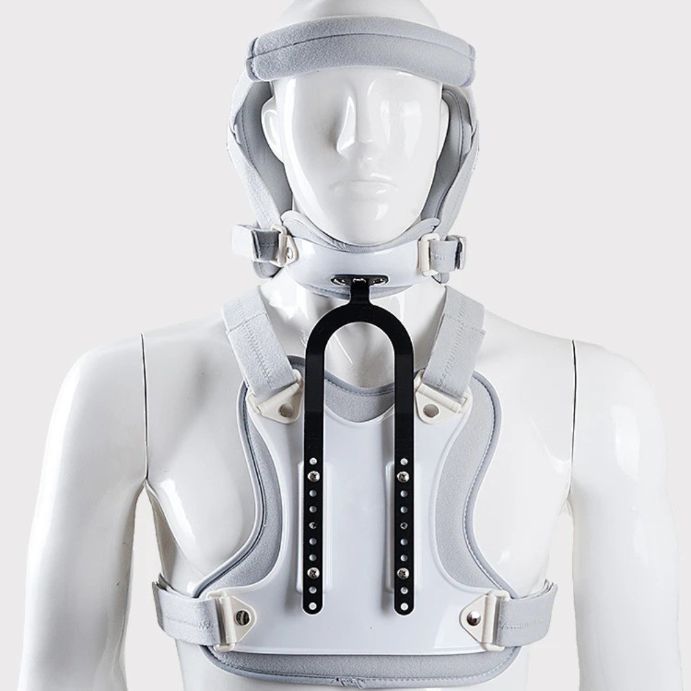 Adjustable CTO Cervical Thoracic Orthosis Neck Chest Brace Rehabilitation