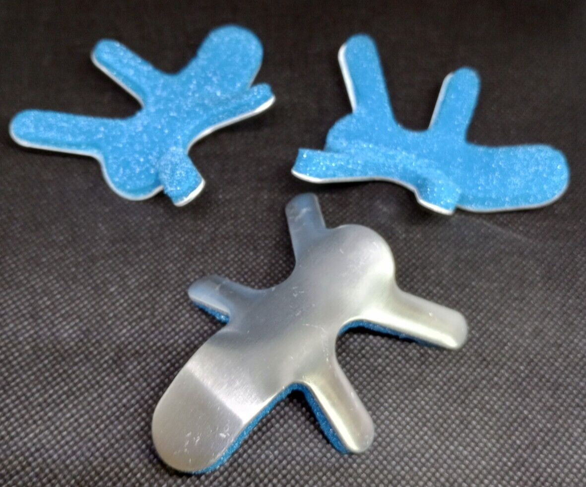 (3 PK) ProCare Finger Splint Adult MEDIUM Bendable Prong Closure Left or Right H