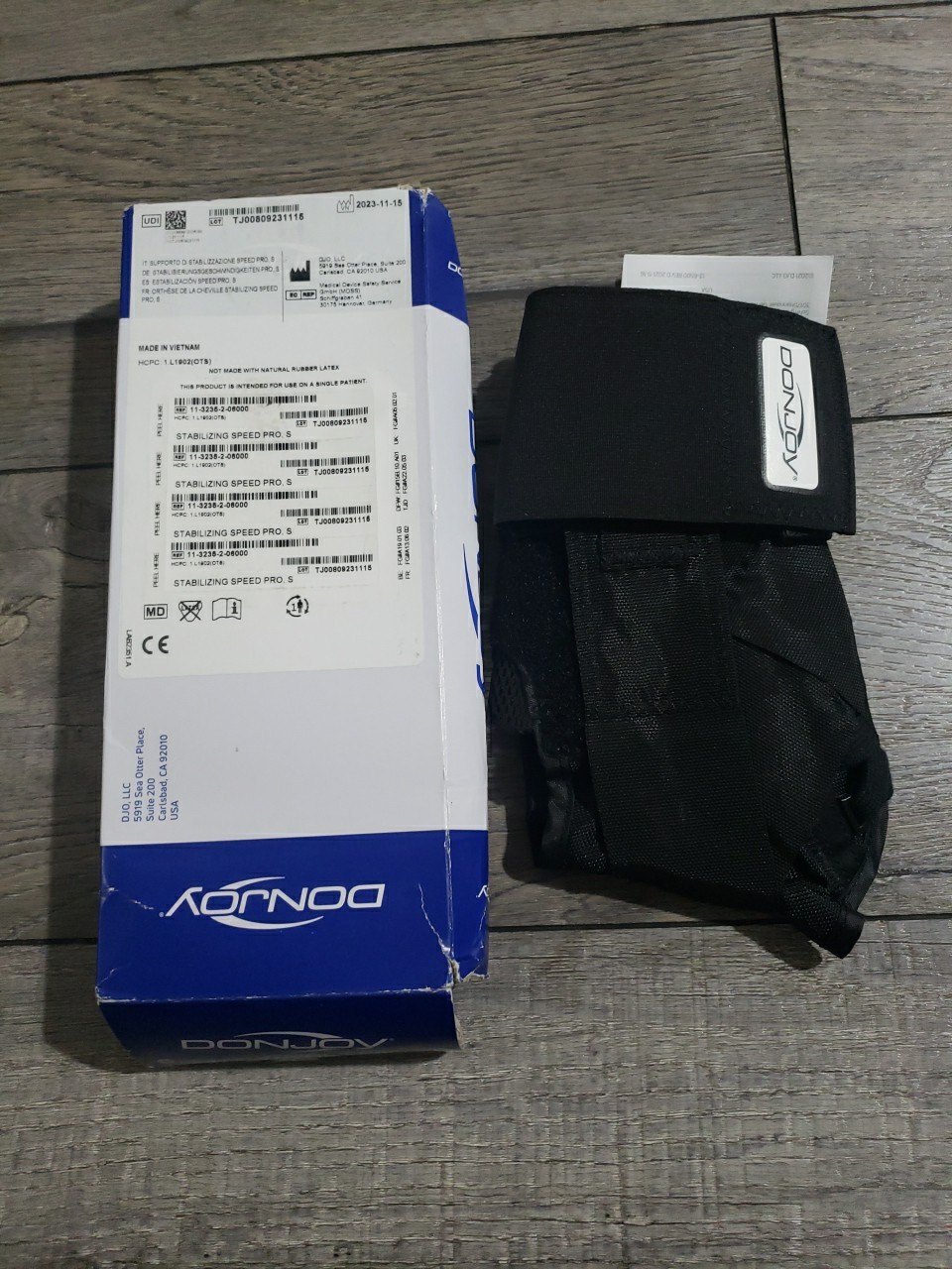 DonJoy Stabilizing Speed PRO Ankle Brace Sz S