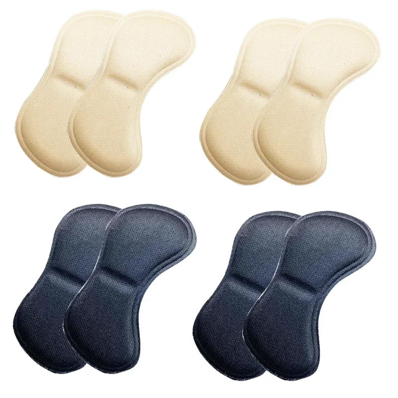 4 Pairs Heel Insoles Pads Patch Pain Relief Anti-wear Cushion Feet Care Heel Pro