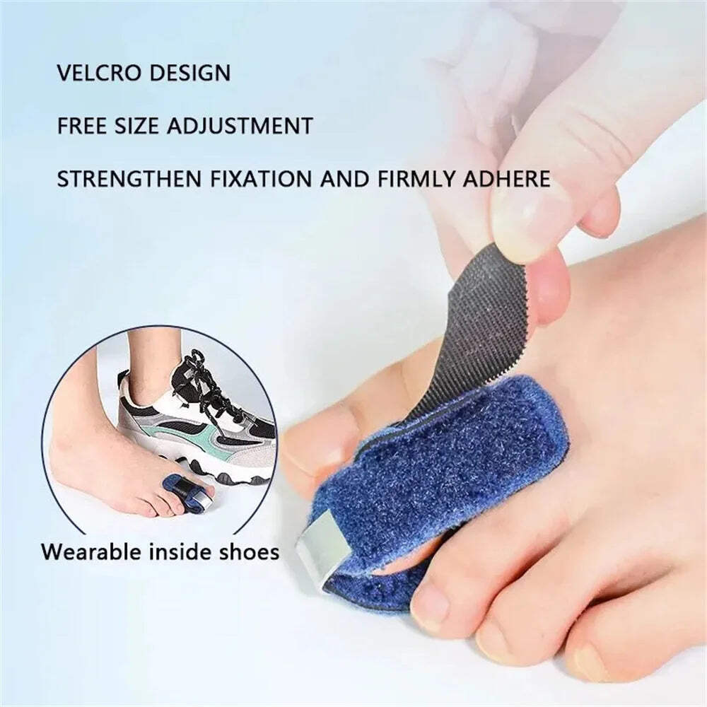 1pcs Toe Splint Toe Straightener For Hammer Toe Brace Hammertoe Splint Toe Wrap