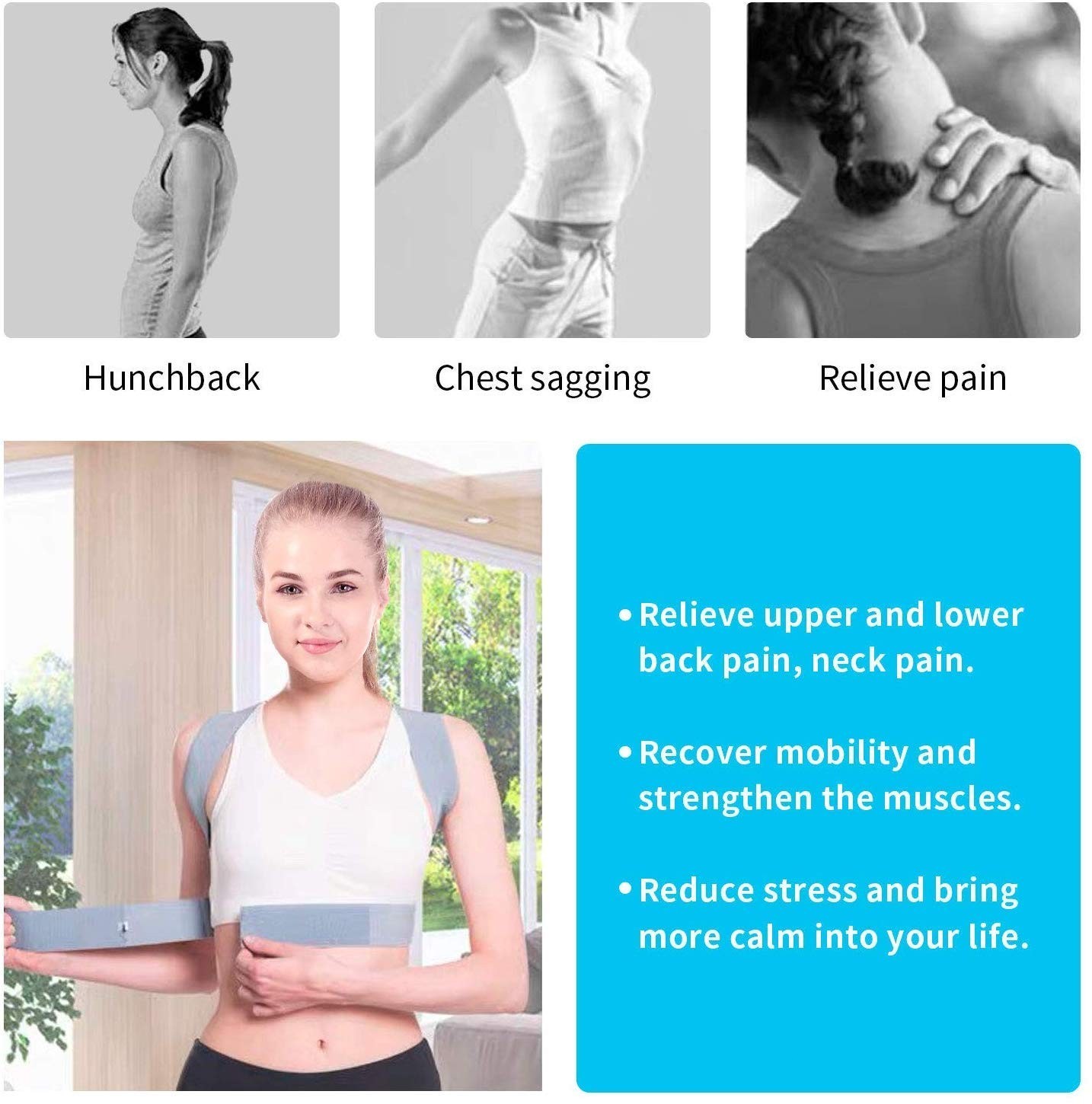 Shoulder Posture Corrector Back Posture Correction Back Straight Holder