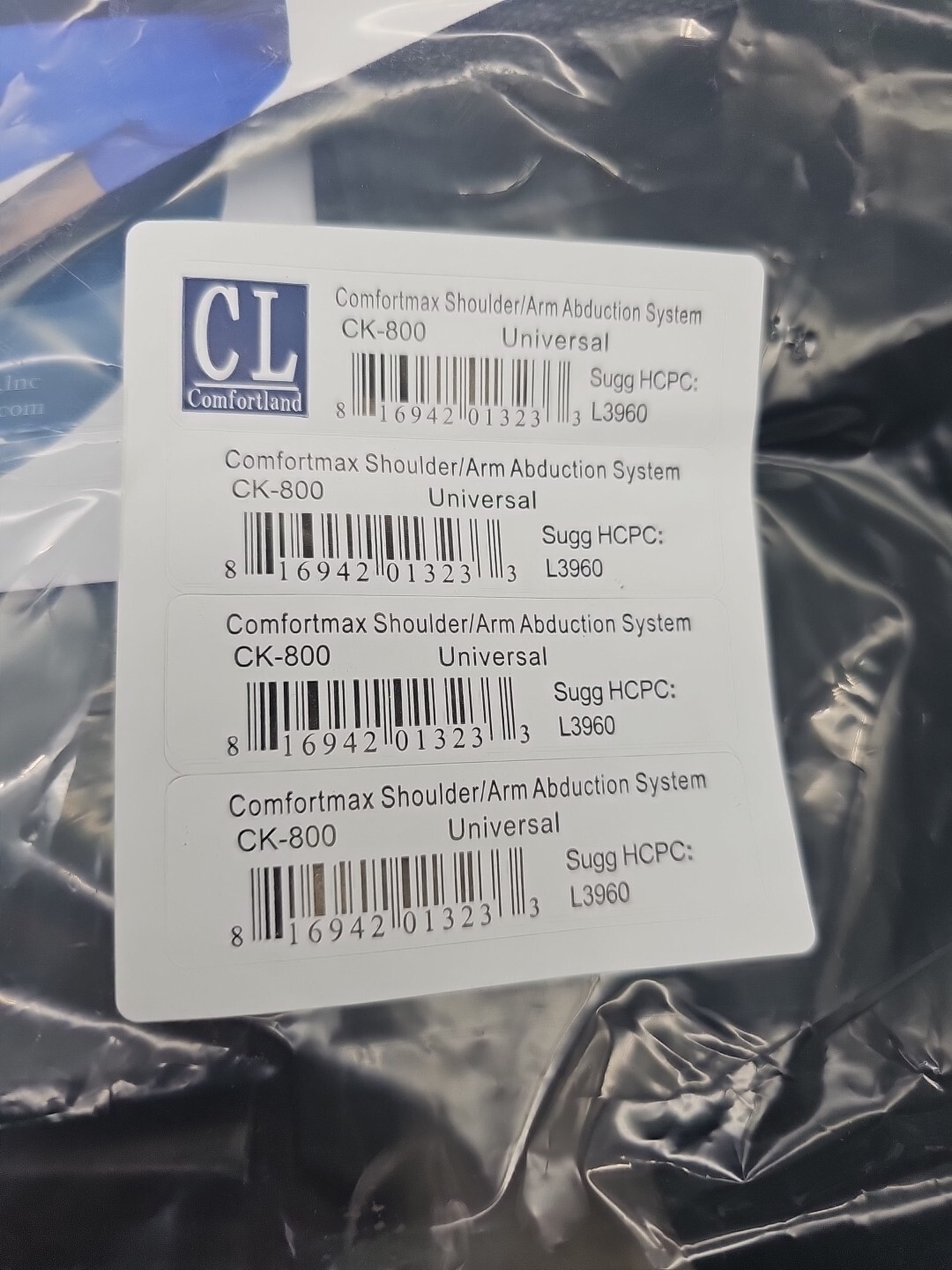Comfortmax CK-800 Shoulder Arm Abduction System One Size Adjustable New NIP