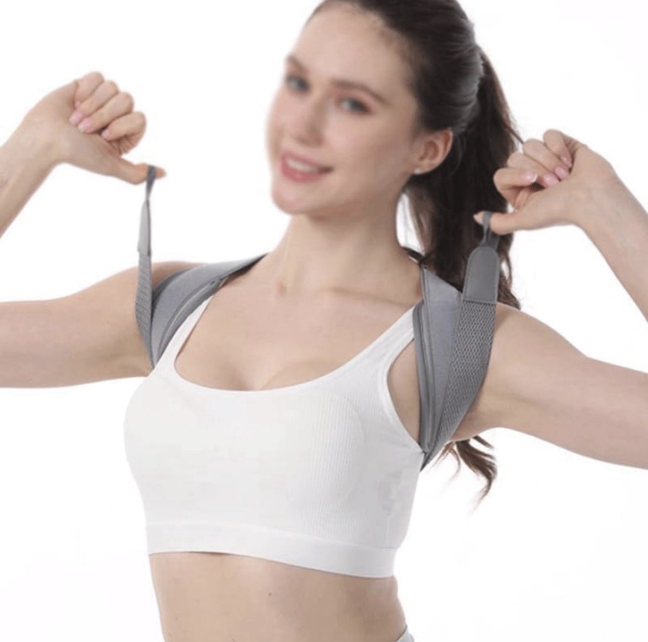 Adjustable Posture Corrector Back Straightener Shoulder Support Brace Unisex