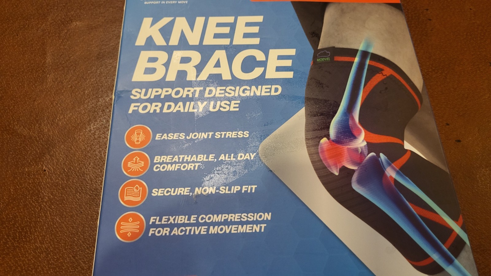 Modvel 2 Pack Knee Brace Size Large – Meniscus Tear Arthritis ACL – SEALED NEW
