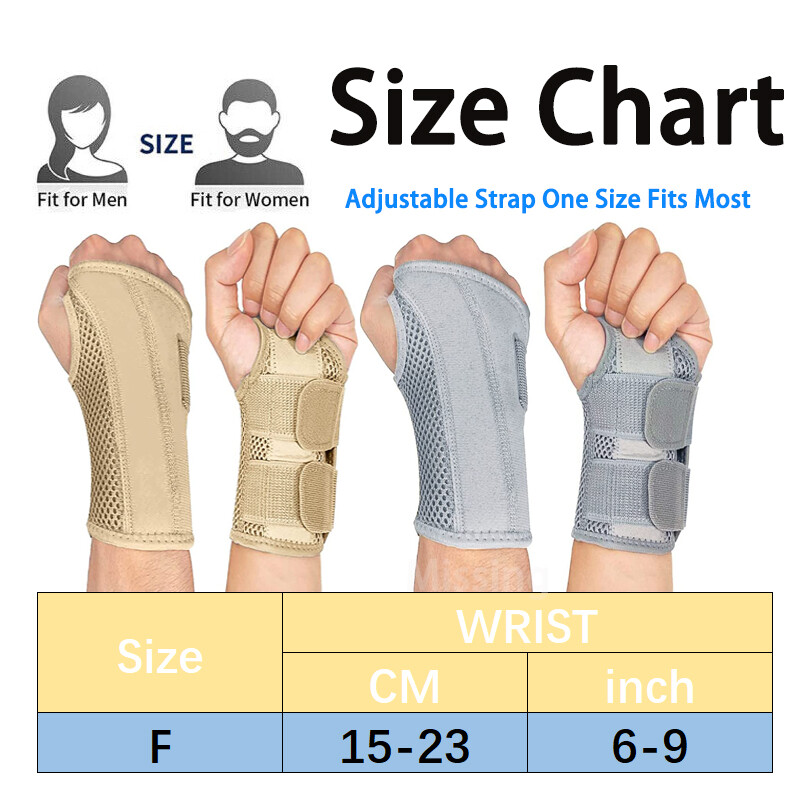 Wrist Support Brace Splint Carpal Tunnel Hand Sprain Arthritis Pain Relief Wrap