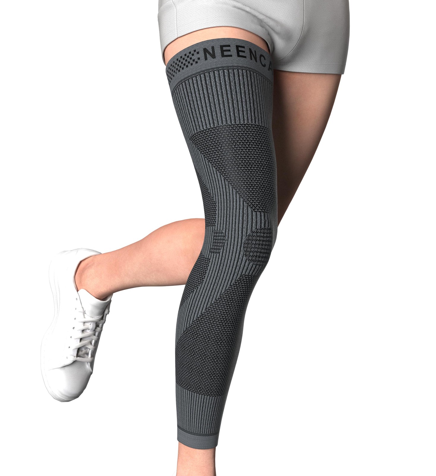 NEENCA Compression Leg Sleeve – Long Knee Sleeve, Ultra-thin Leg Sleeve