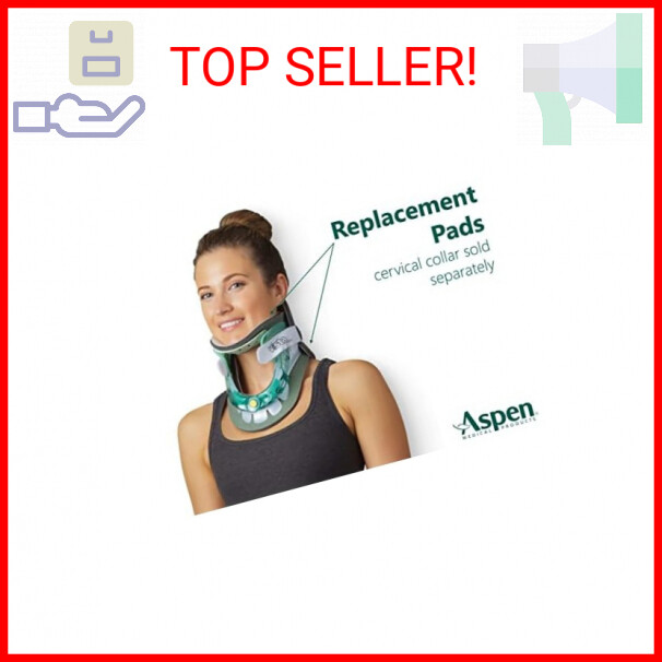 Aspen Vista Cervical Collar Replacement Pads, Moisture-Wicking & Optimal Pressur