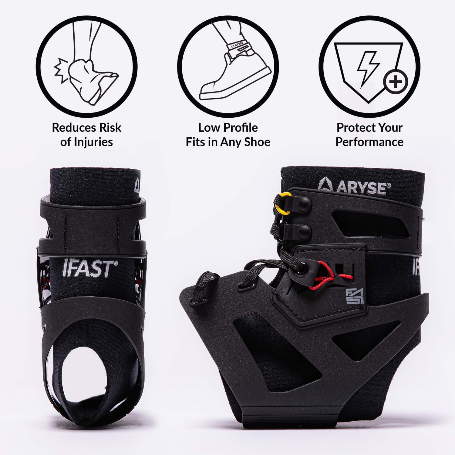 IFAST Ankle Brace – Ankle Stabilizer For Men & Women – Great For Basketball, …