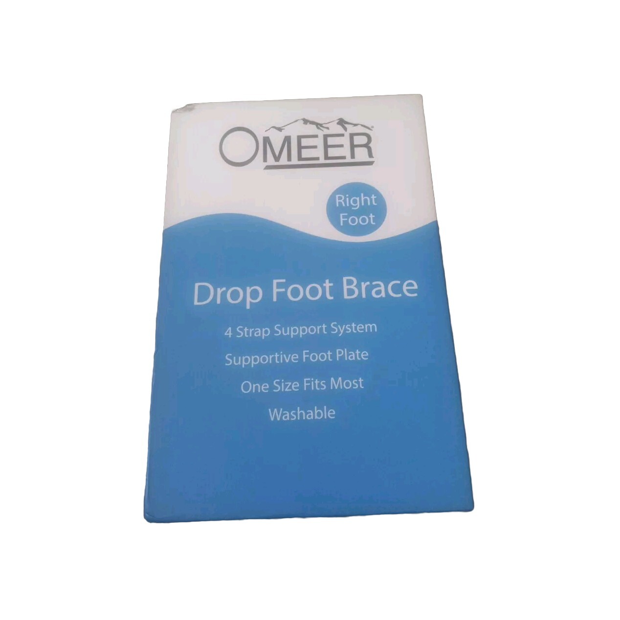 Right Foot AFO Foot Brace For Drop Foot: Foot Plate Supprt