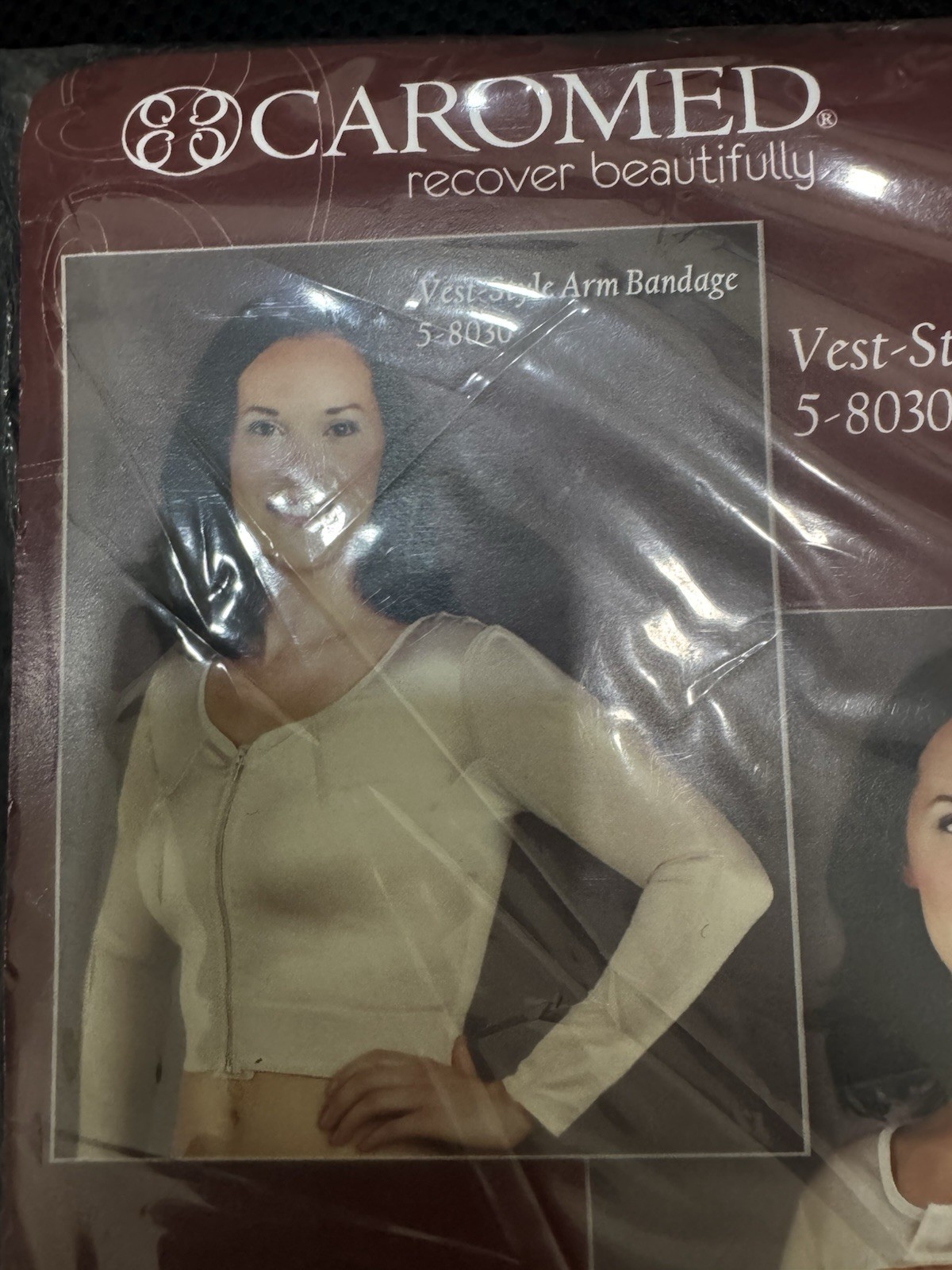 Caromed PostSurgical Compression Vest Style Arm Bandage Bolero Garment 8035B XXL