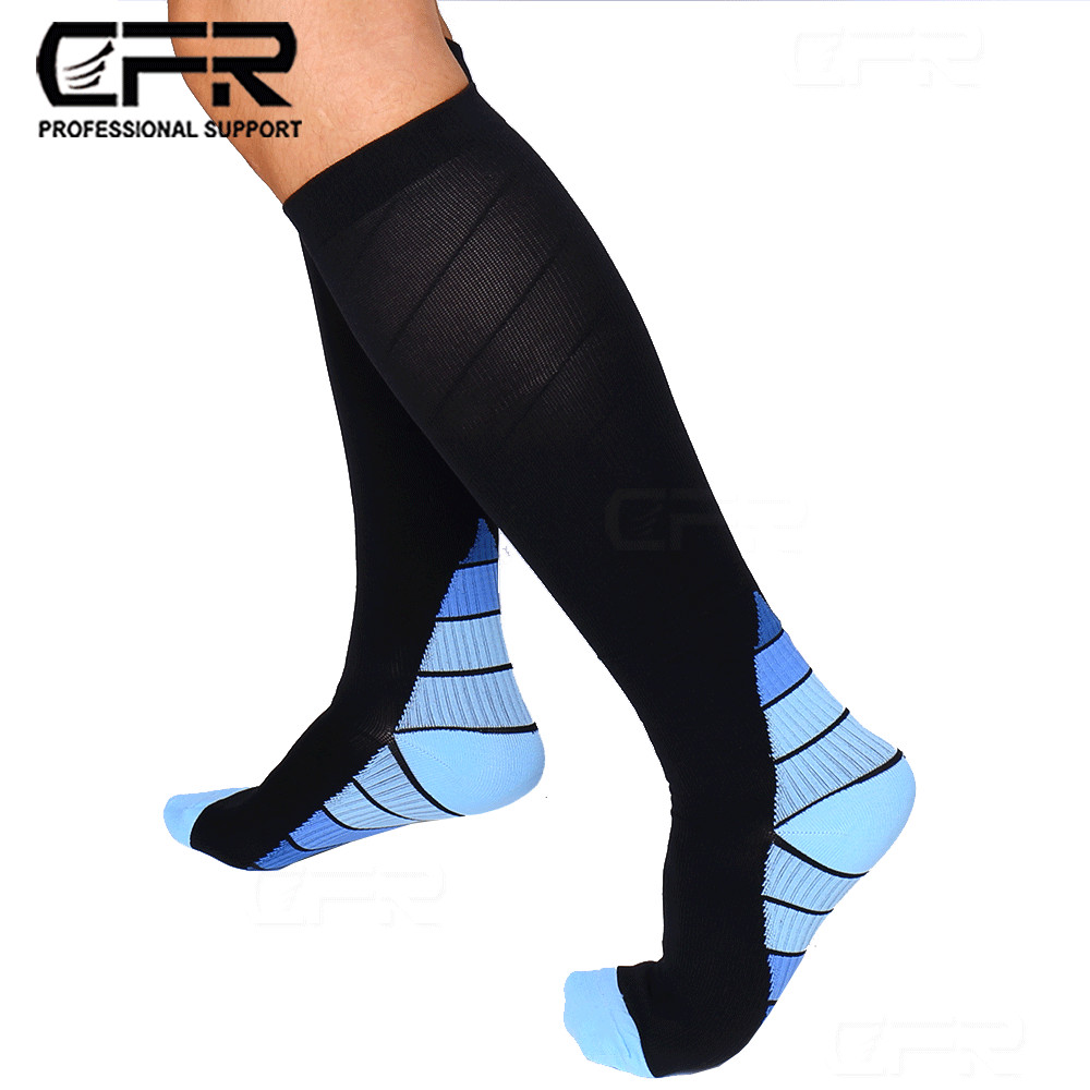 Compression Socks Calf Sleeves Leg Support Brace Anti Fatigue Circulation Unisex