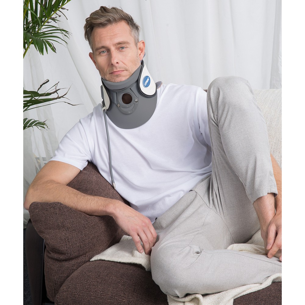 1-LEAMAI Inflatable Neck Cervical Traction Device Relief Neck And BATN