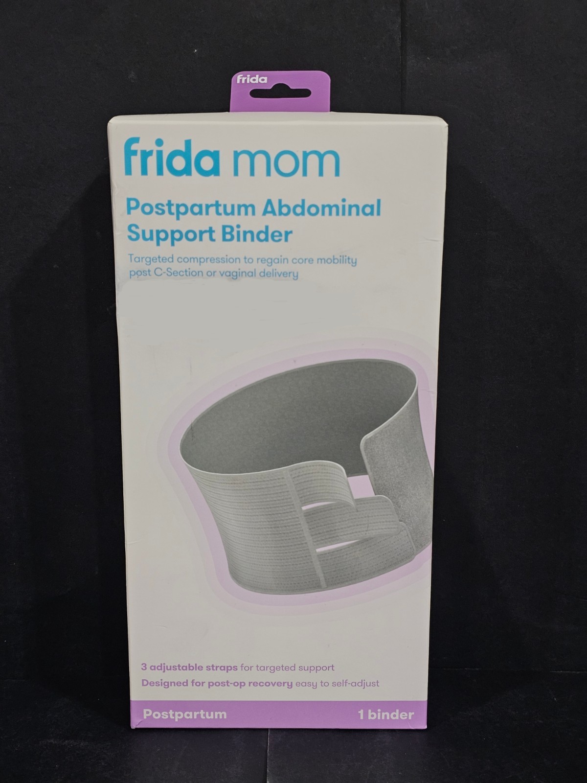Frida Mom Belly Binder, Postpartum Essentials for Natural and C-Section