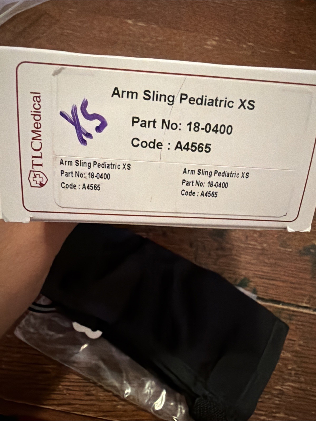 TLC Medical Arm Sling Pediatric XS