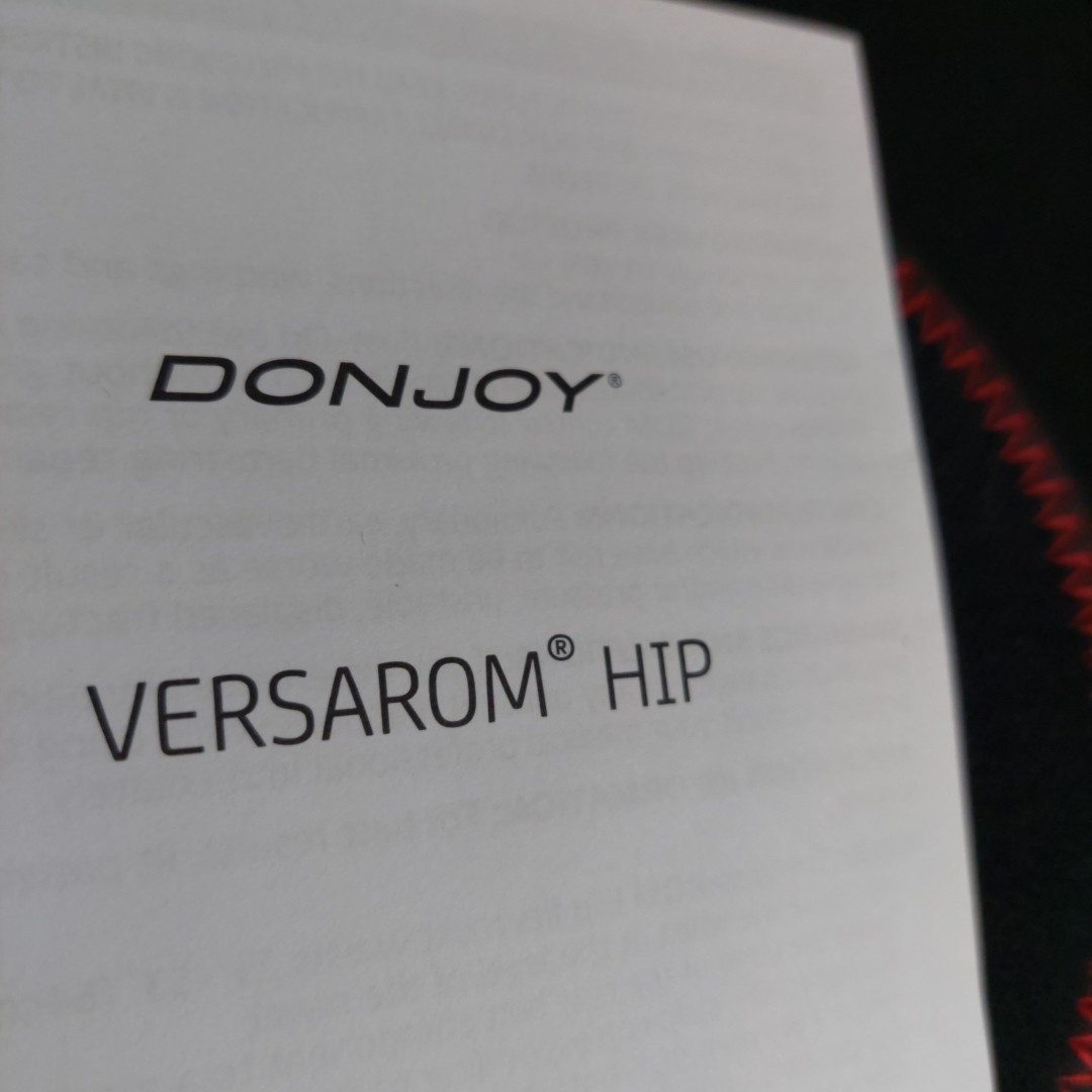 DJO DonJoy Versarom Hip Belt Replacement Strap, Instructions & Bolt NEW NIP