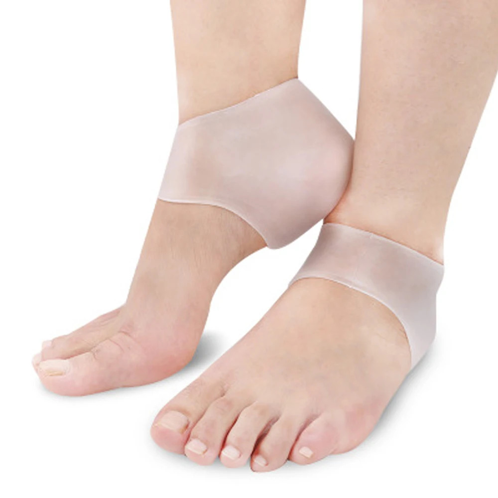 Silicone Foot Pad Anti Wear And Anti Dry Cracking Heel Pad For Relieving Heel Pa