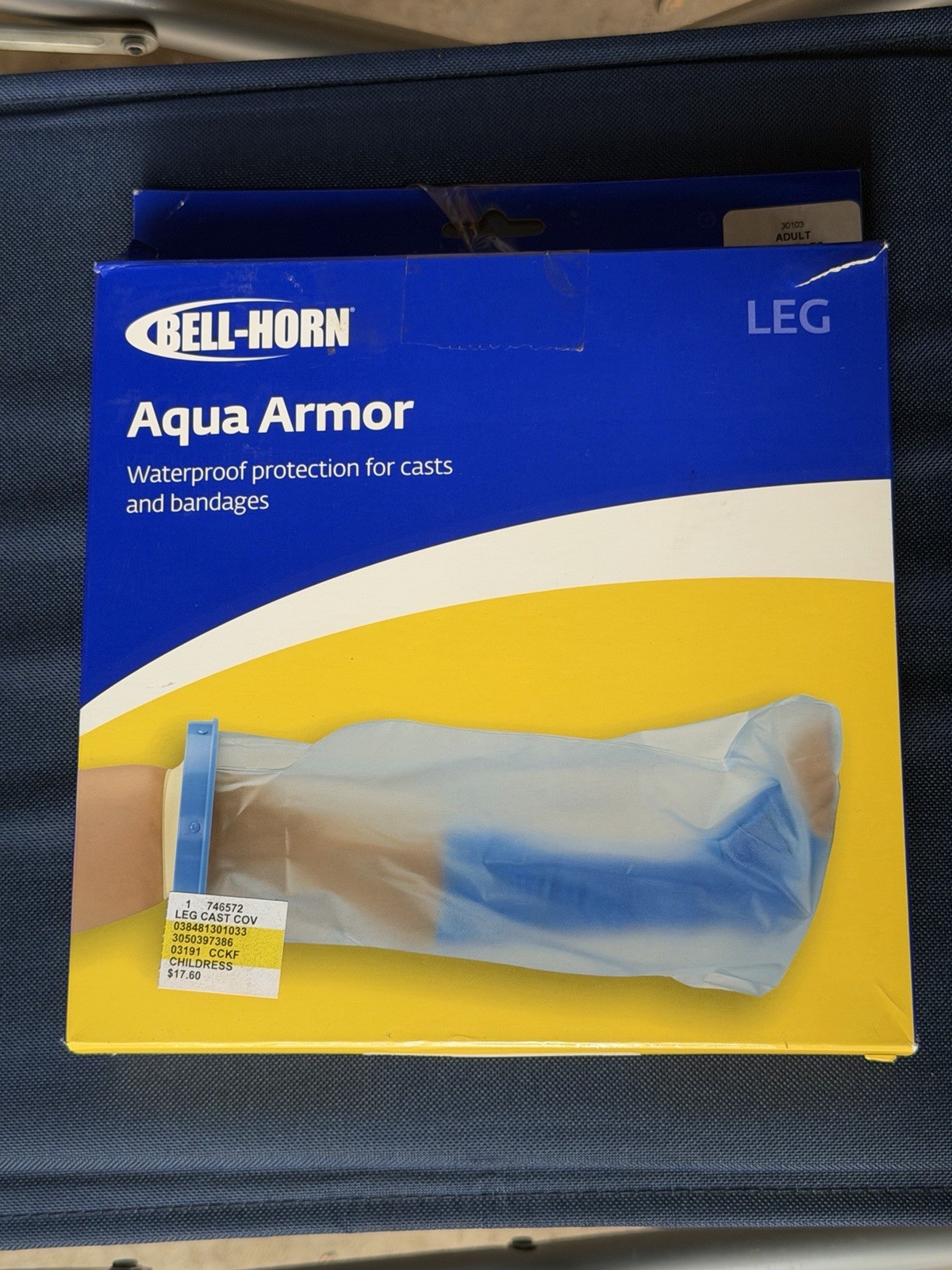 Bell-Horn Aqua Armor FOR LEG Waterproof Protection For Casts Adult Short Leg 23″