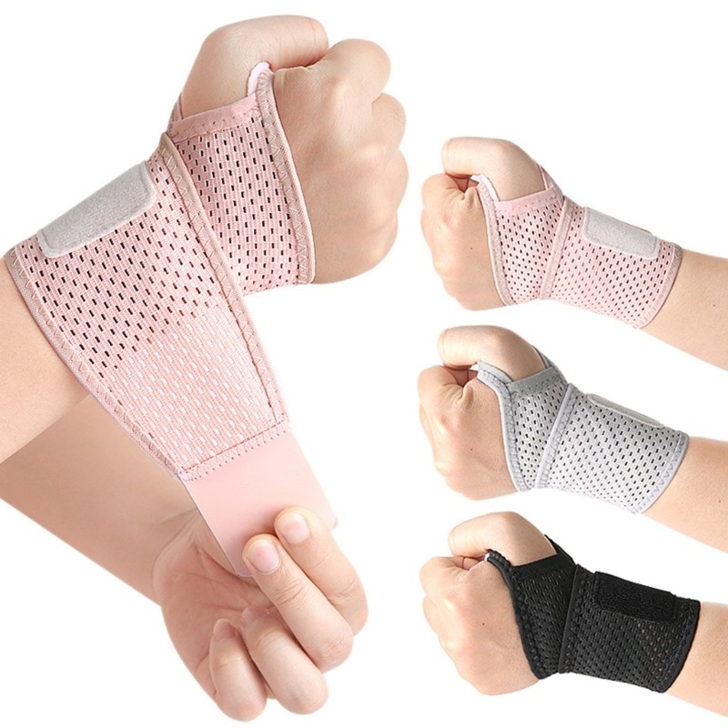 Elastic Wrist Wrap Brace For Workout Weightlifting Basketball Tennis Badminton