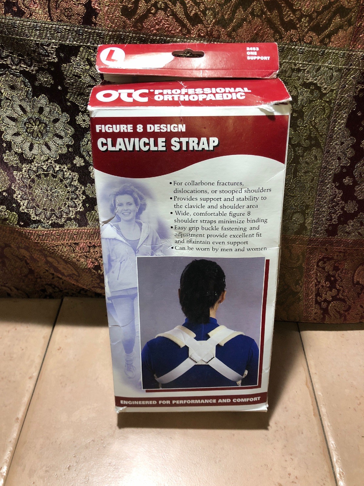 NEW OTC Clavicle Strap, Figure-8 Style, Shoulder Support, Large