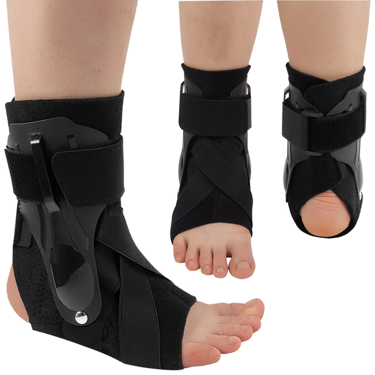Foot Drop Ankle Support Ankle Support Splint Brace Unisex Gym Sprained Brace US