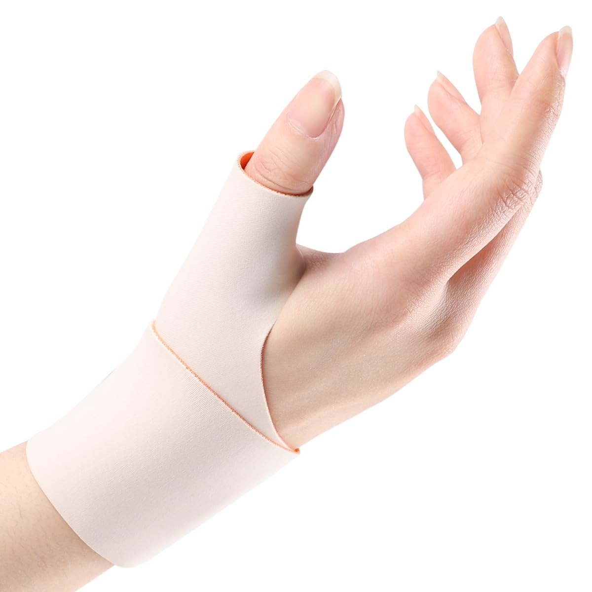 Thumb Wrist Brace Right Hand, Support for Carpal Medium Right, Nude