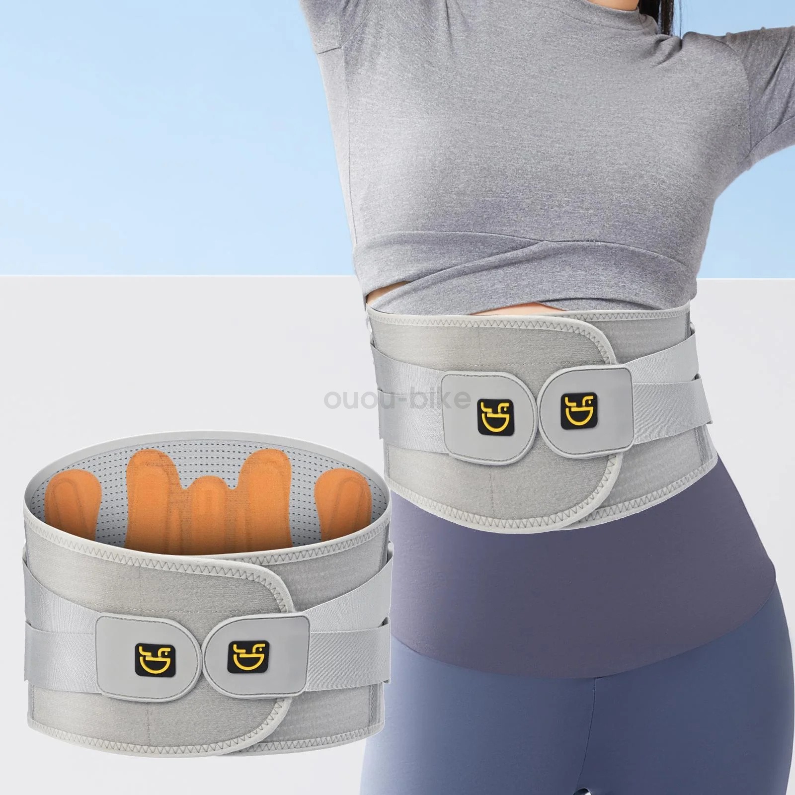 Adjustable Back Support Brace For Lower Back Ache Relief Herniated Disc Sciatica