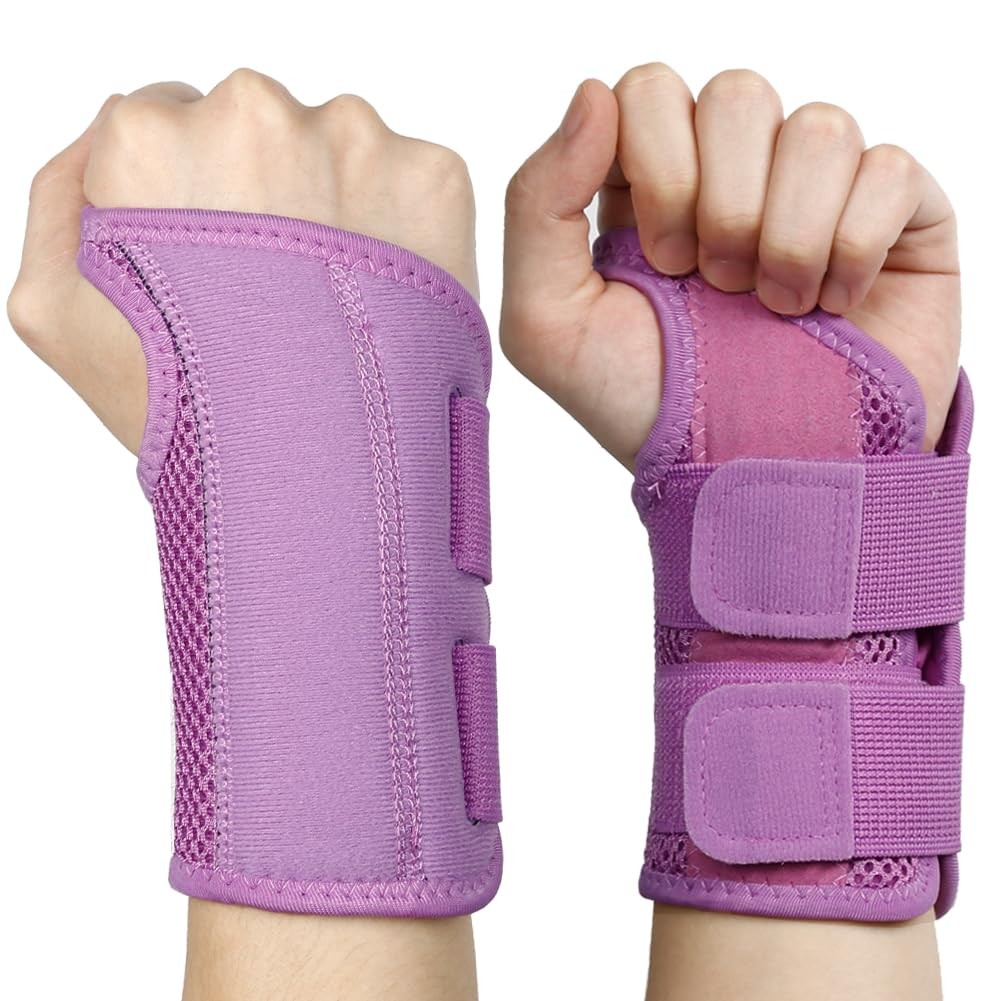 Wrist Brace Carpal Tunnel Right Left Hand for Men Women, Night Wrist Sleep Su…