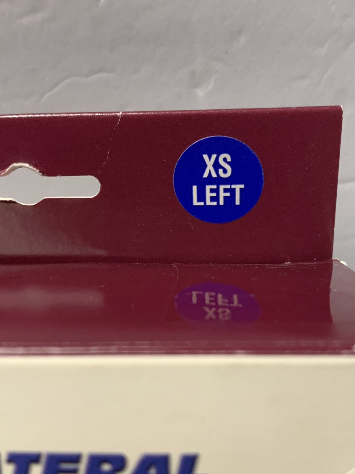 FLA Orthopedics Lateral Knee Stabilizer With J Shaped Buttress Size XS Left. New