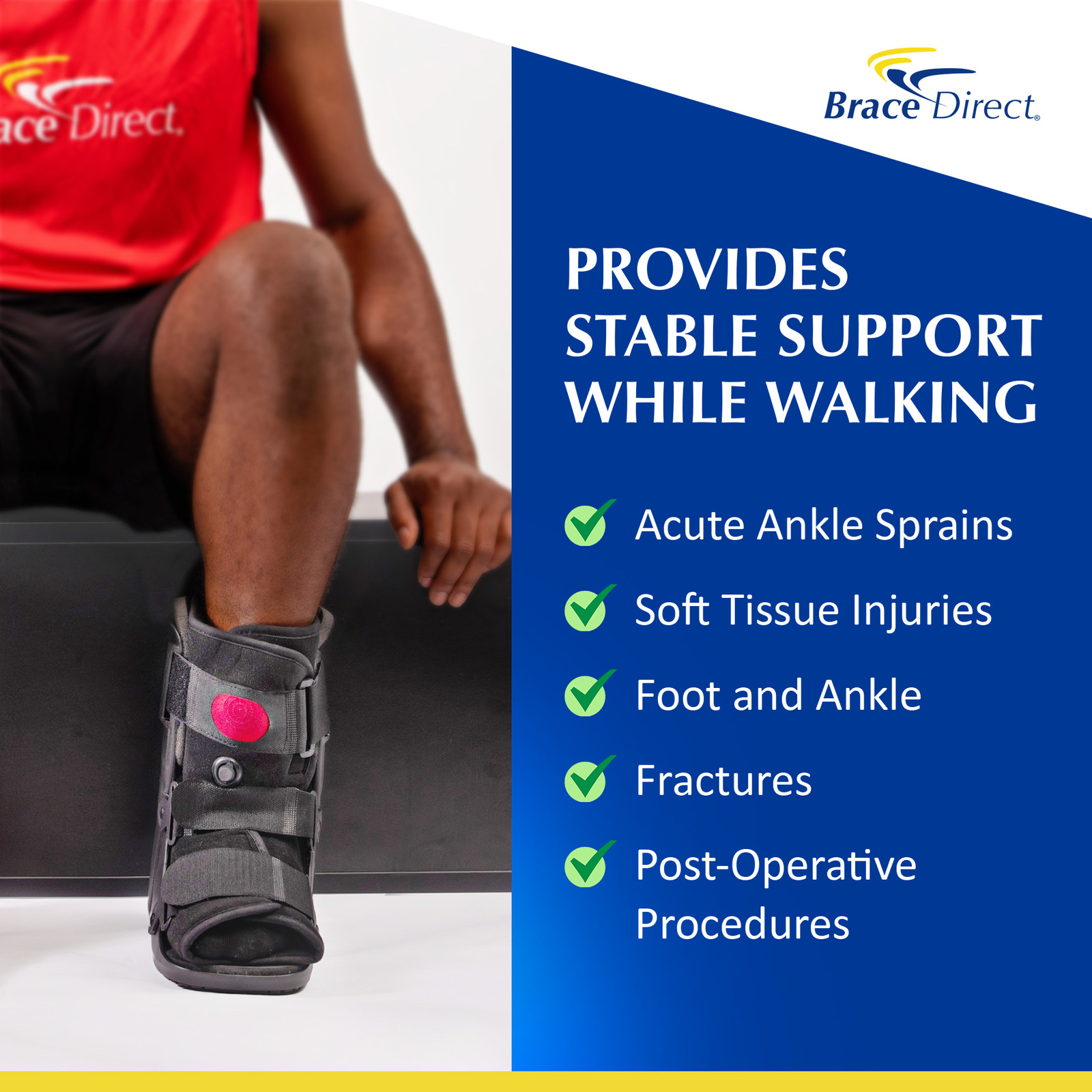 Air CAM Walker Fracture Boot Recovery, Protection and Healing Foot Ankle Injury