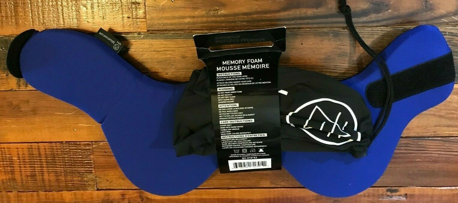 Ibboo Memory Foam Travel Pillow Sleep Kit | Lumbar Cushion, Sleeping Mask, Foam