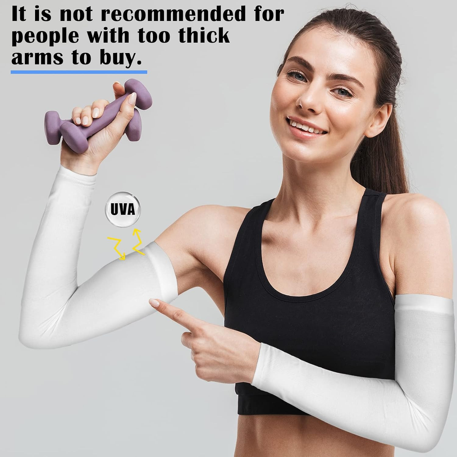 10 Pairs UV Arm Sleeve for Men Women Cooling Tattoo Cover up Compression Sun Pro