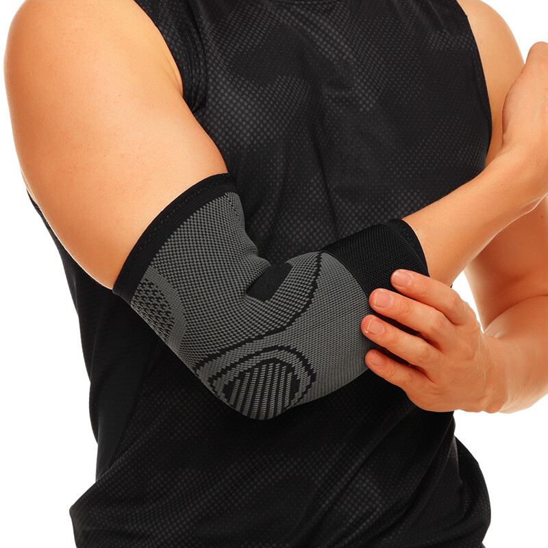Compression Elbow Sleeve Brace Support Arthritis Tendonitis Pain Relief Wrap US
