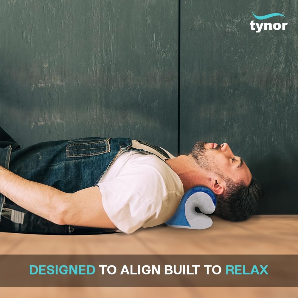TYNOR Neck Corrector & Relaxer for Pain Relief & Relaxation & Posture Alignment