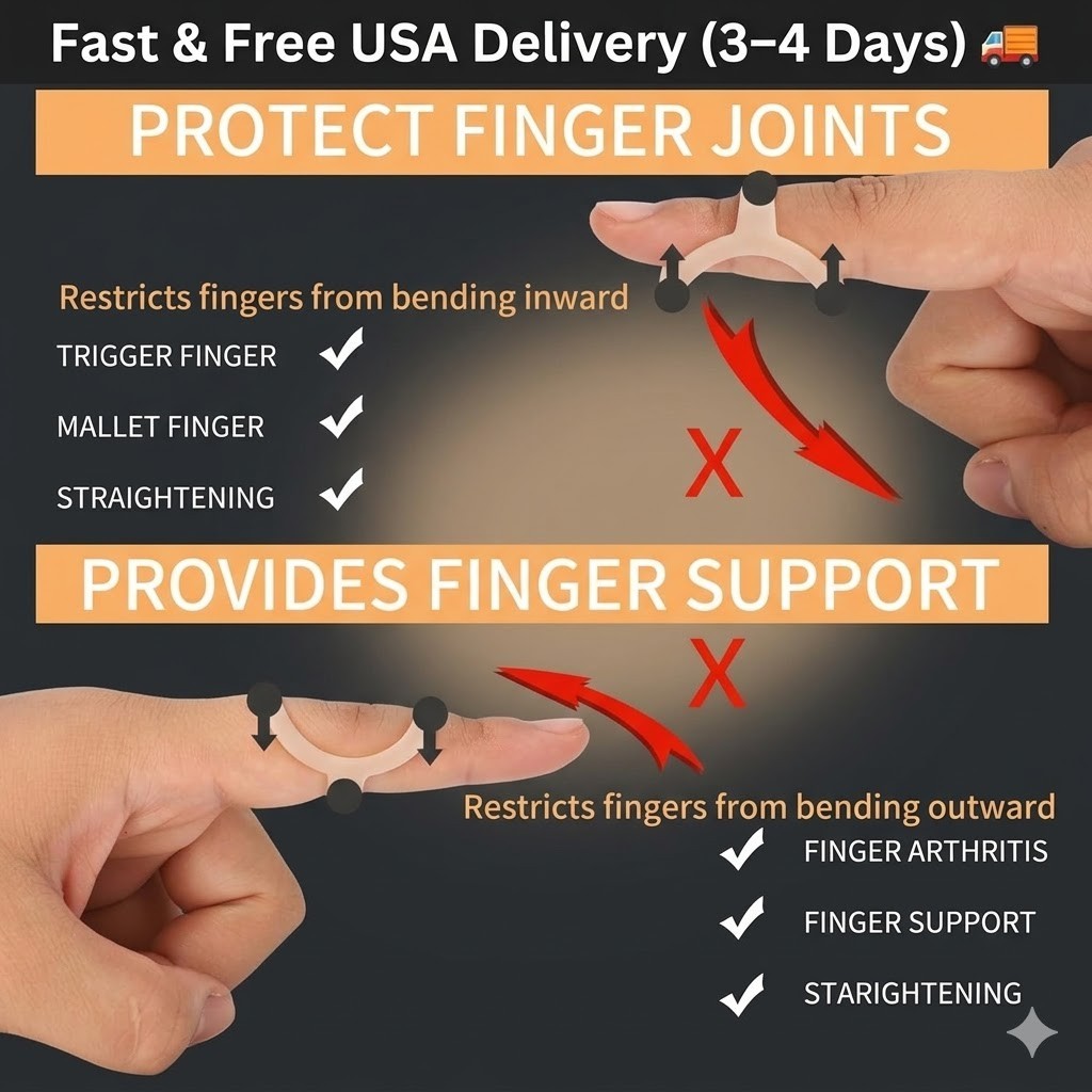 Oval Finger Splints, 5PCS Oval Trigger Finger Splint for Size 6,7,8,9,10.