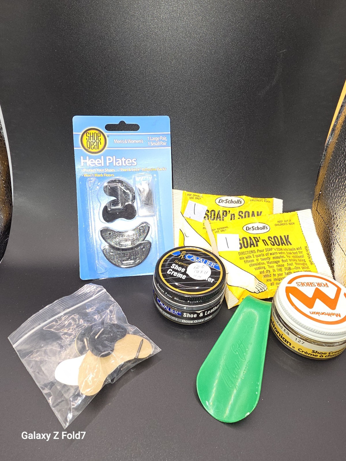 Orthotic Feet Shoe Gear Lot Bundle Heel Plates Polish Soap Soak Cream Horn Care