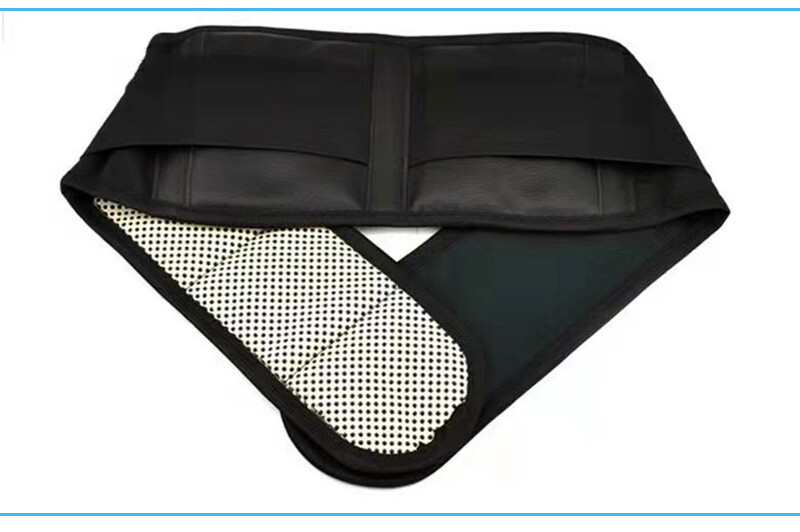 Magnetic Self Heating Back Support Brace Lumbar Lower Waist Belt Pain Relief Men