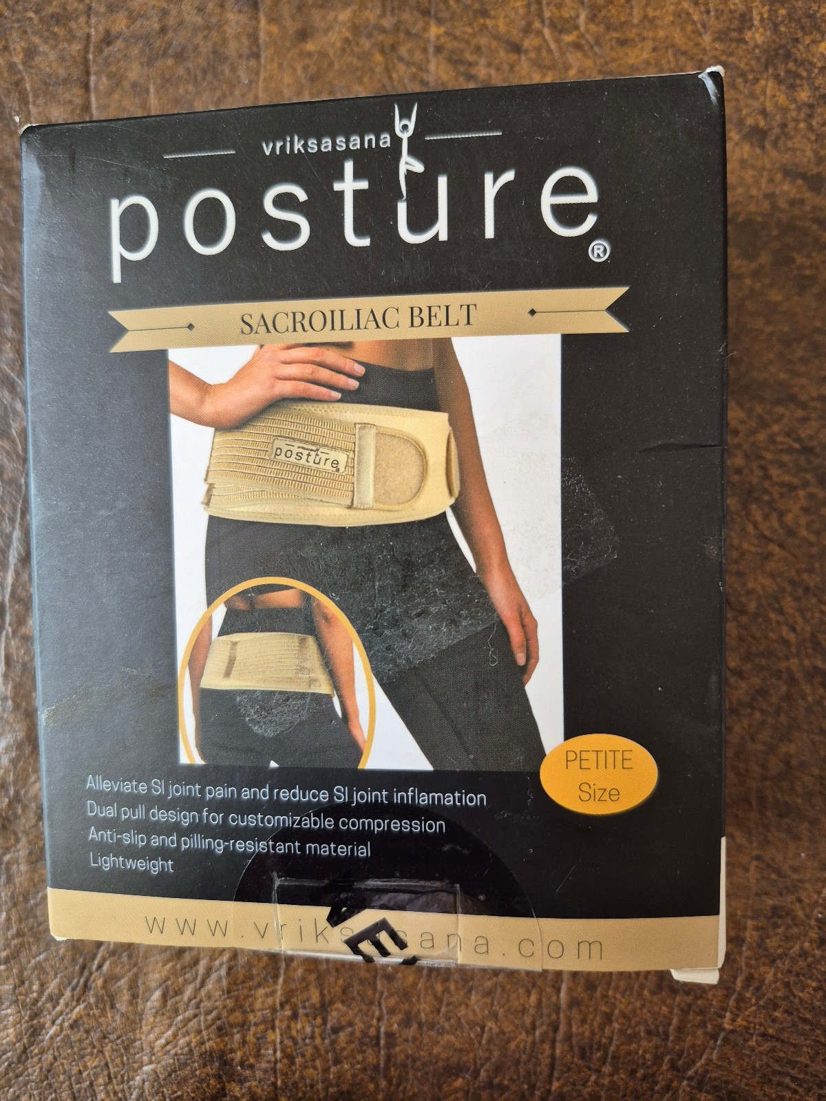 Sacroiliac Hip Belt for Women and Men That Alleviates Sciatic/Pelvic/Lower Back