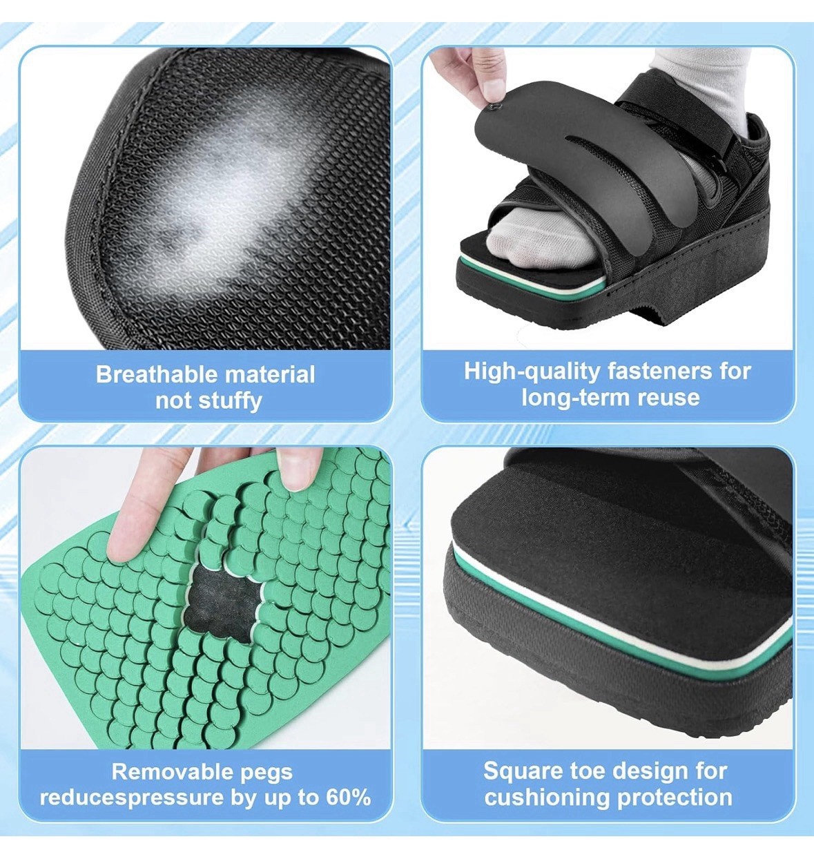 Estinko Forefoot Offloading Post Op Shoe Size L