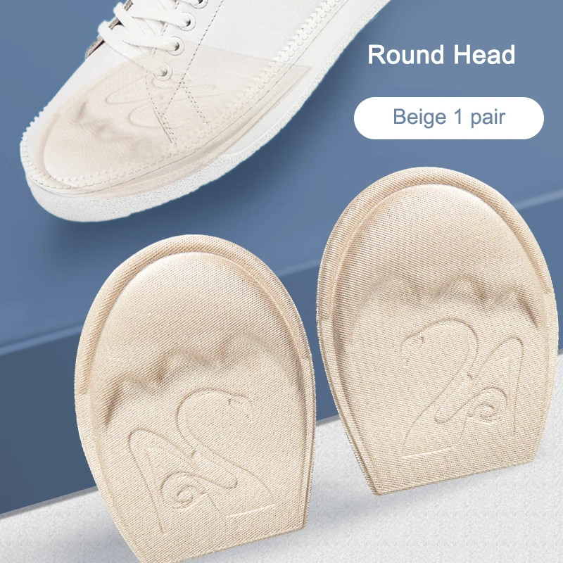 Forefoot Pad Non-slip Sole Toe Plug Cushion Half Insoles for Shoes Inserts Reduc