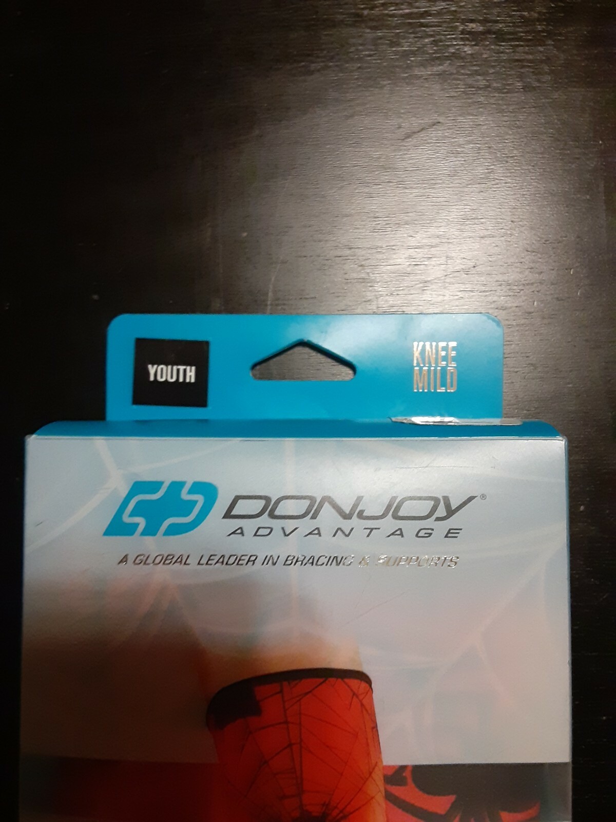 NEW DonJoy Marvel Avengers Spider-Man Youth Neoprene Knee Sleeve Patella Donut