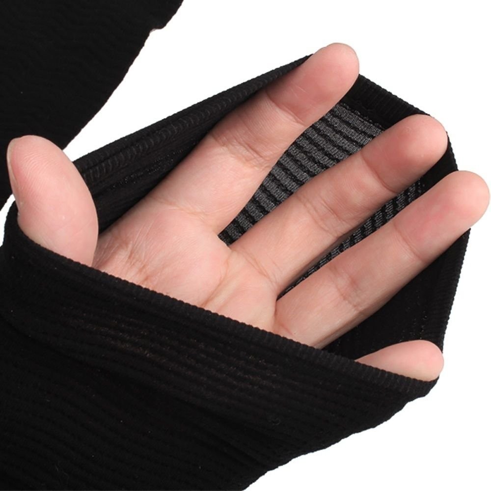 Acfun 2 Pair Arm Slimming Shaper Wrap Massager, Compression Sleeve Beige