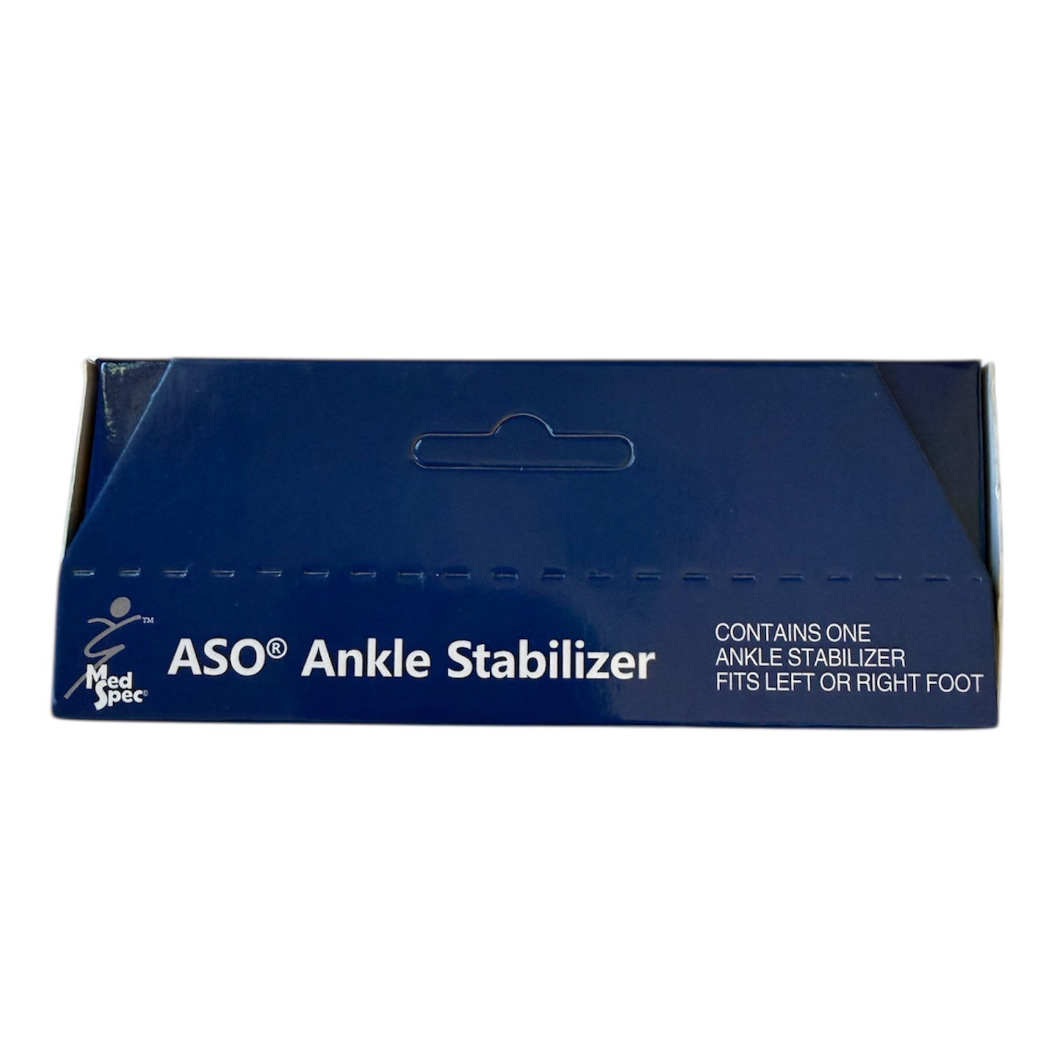 Med Spec ASO Ankle Stabilizer – Black, Size Small Brand New