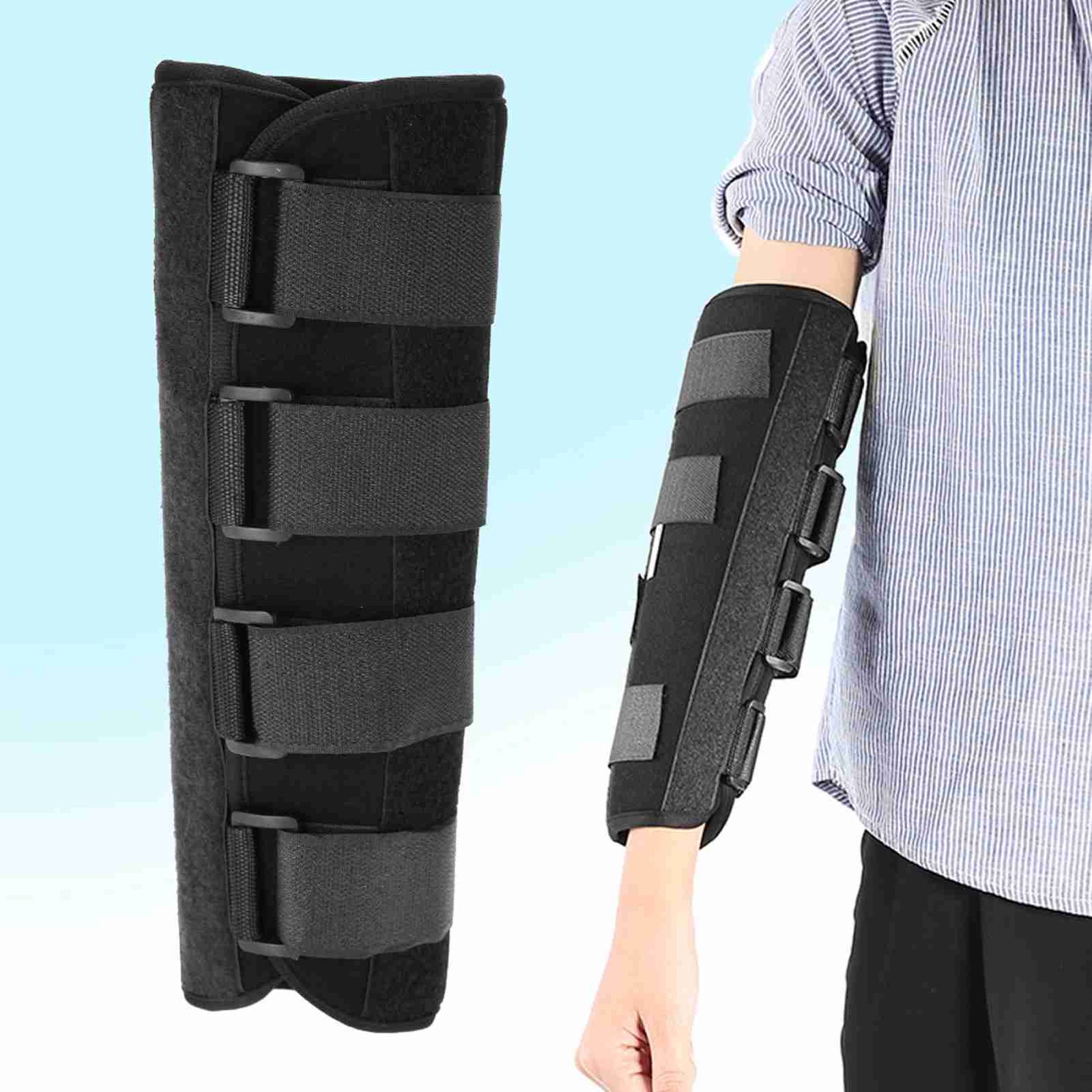 Winter Style Arm Splint Steel Plates Skin-friendly Cloth Black S M L Premium