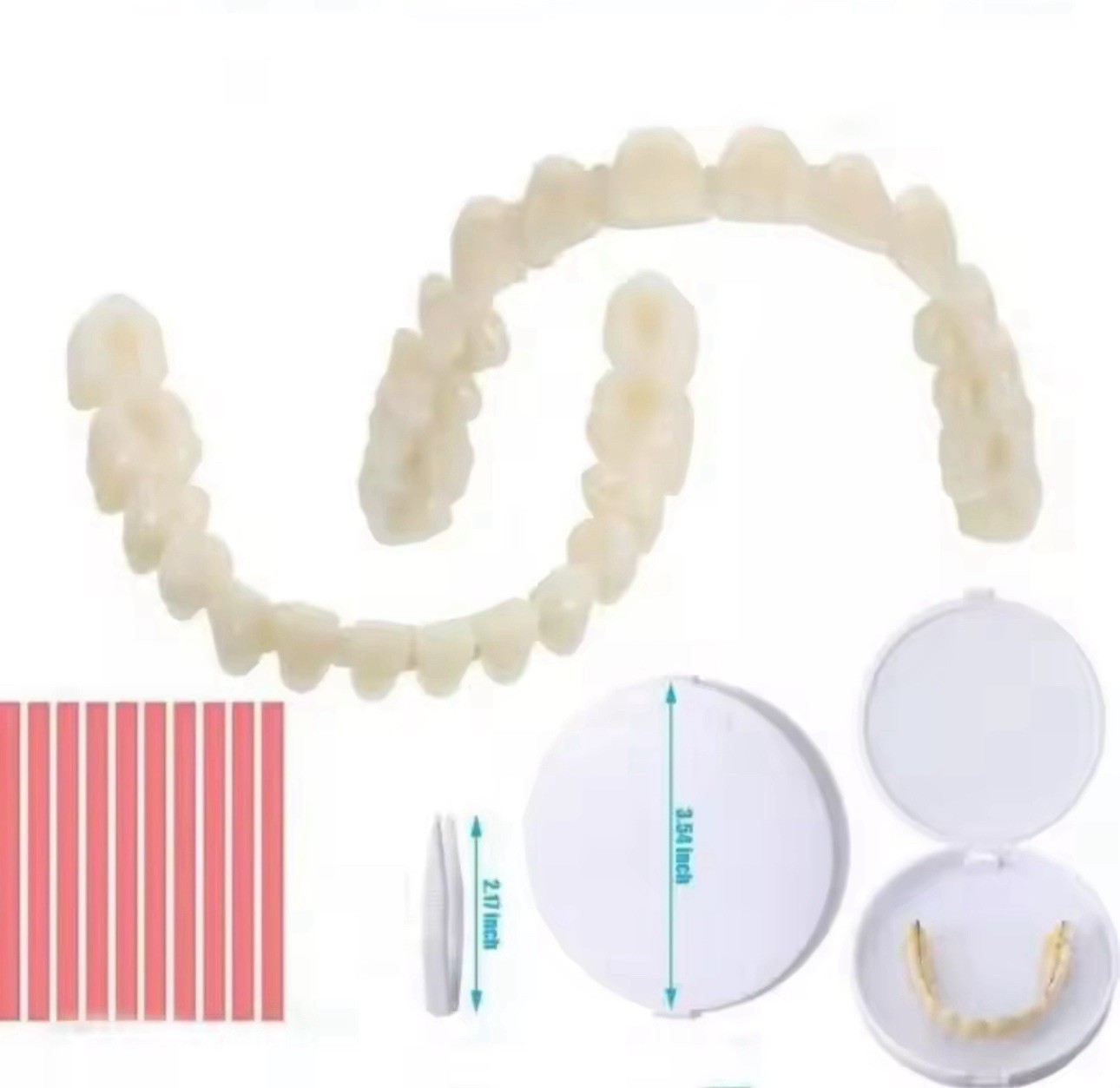 Self-Fit Boil & Bite Denture for Narrow or Wide Arches – Confidence at Home